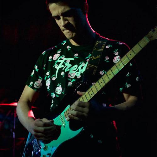 Squier by Fender Affinity Series? Stratocaster? Electric Guitar, Maple Fingerboard, White Pickguard, Olympic White, with Soft Case