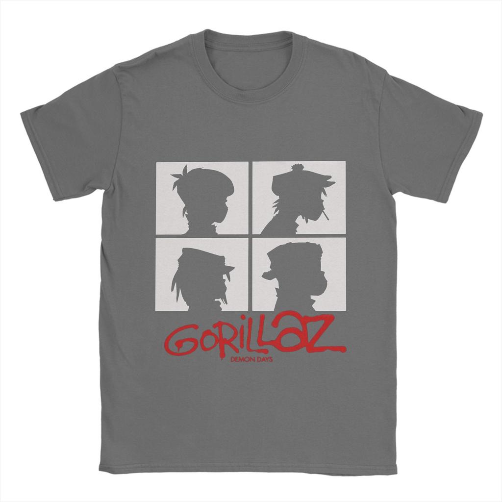 Harajuku T Shirt Summer Gorillazs Punk Rock  Hip Hop T Shirts  Cotton Tee Shirt for Men Classic Plus Size 6XL Short Sleeve Tops