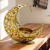 Candle Holder Moon Candle Holder Home Party Decor Ramadan Tea Light Holder Holder Eid Mubarak Table Decor for Eid Al Adha Gifts