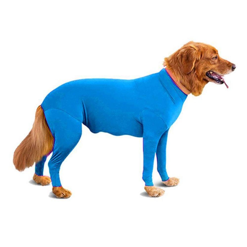 Wygodny kombinezon dla psa Jednokolorowy Duże psy Kombinezon Odporny na wypadanie sierści