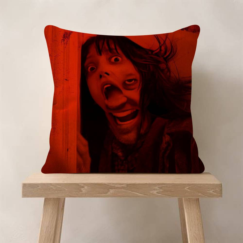 Horror Movies The Shinings  Cushion Cover Pillowcase Upholstery Sofa Throw Pillow Home Decor Pillowcas