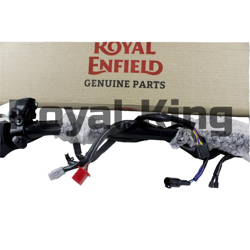 Royal Enfield "Black Complete Handlebar Assembly" For Scram 411