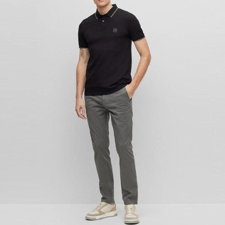 Boss Passertip Logo patch Polo Shirt 50472665-001