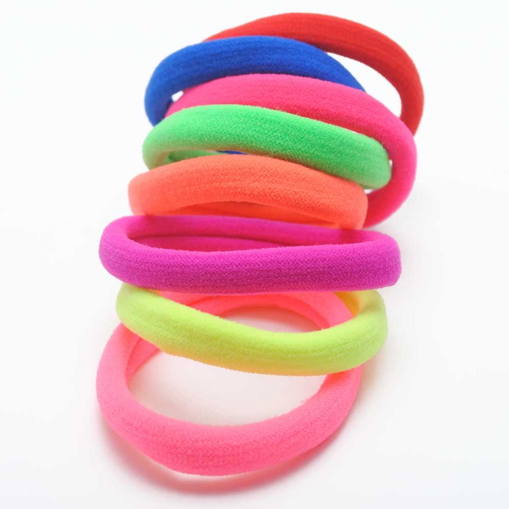 12Pieces Women Elastic Hair Bands Seamless Tie Big Hair Scrunchies Heavy Hair Gum Hair Accessories Birthday Gift Hair Holder