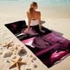 1Pc Dark Fantasy Girl Beach Towel Quick Dry Multiuse For Beach Pool Gym Yoga Home Travel Christmas Halloween Xmas Gift S1147