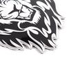 3D Car Aluminum Alloy Sticker Personality Lion Auto Logo Badge Emblem Tail Decal