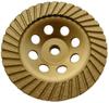Diamond Grinding Disc 125 Turbo Silver