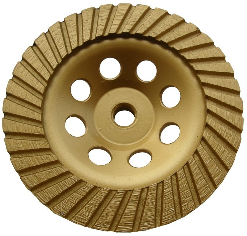 Diamond Grinding Disc 125 Turbo Silver