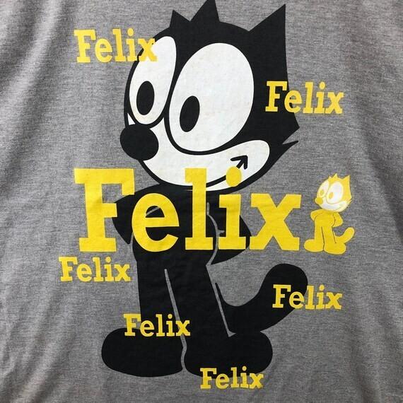

Vintage FELIX The Cat Tee Shirt Gray Cartoon All size S-345XL 5HRT17 Unisex T-Shirt S