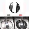 3Pcs Carbon Fiber Gear Shift Decorative Trim Cover For Honda Civic 8th 2006-2011