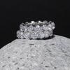 Tani By mineTani Round Cut Eternity Ring Ms3r204n