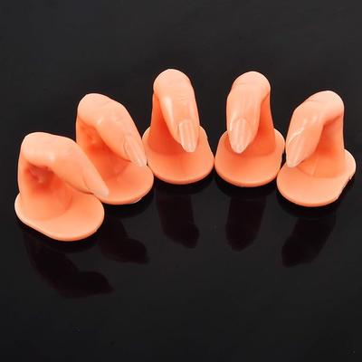 10pack/lot Nail Training Model Easy Practice Tools For Manicure Enthusiasts Practice Finger Nail Art