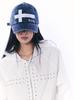 SETUP-EXE Cross Logo Ball Cap / Denim