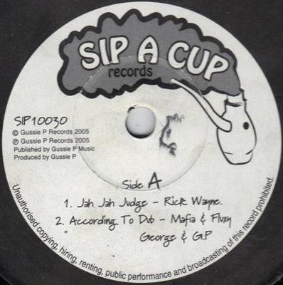 10-Zoll Schallplatte RICK WAYNE - Jah Jah Judge SIP10030 SIP A CUP RECOR 2005 UK Reggae, Ska & Dub Gebraucht