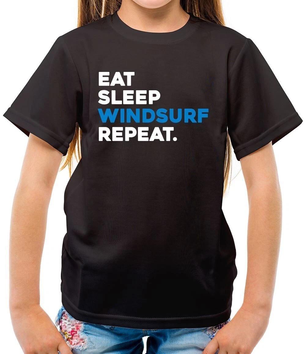 Eat Sleep Windsurfing Repeat - Kids - Wind Surf Surfer Water Love 100