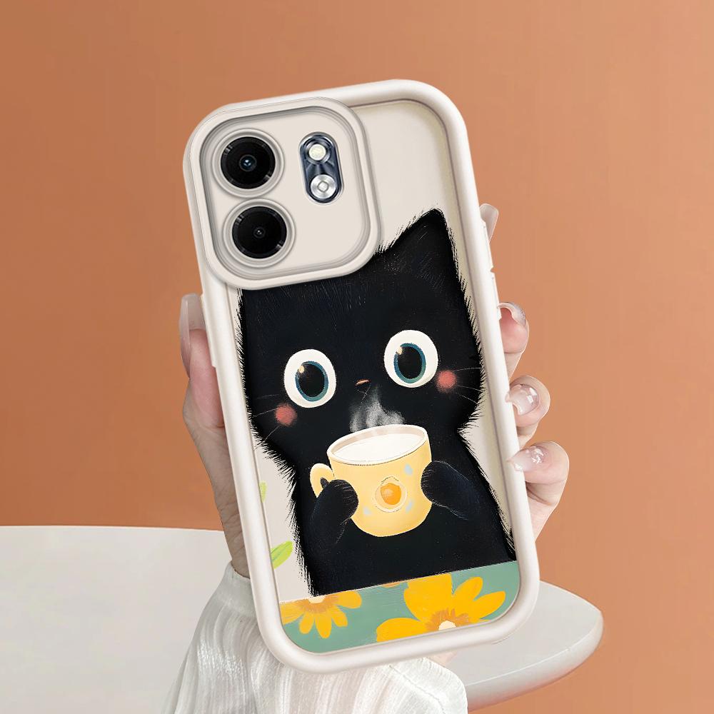 Soft Silicone Phone Casing Full Cover Camera Shockproof Protection Case for Huawei Honor Infinix Tecno iPhone Motorola Google