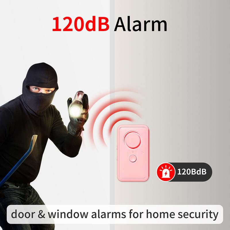 Refrigerator Alarm Door Window Burglar Sensor Alarm Door Open Detectors Freezers Close Reminder Security Protection