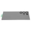 Back Glass Replacement Cover Case with Pre Installed Camera Lens Adhesive Repair Tool Kit for