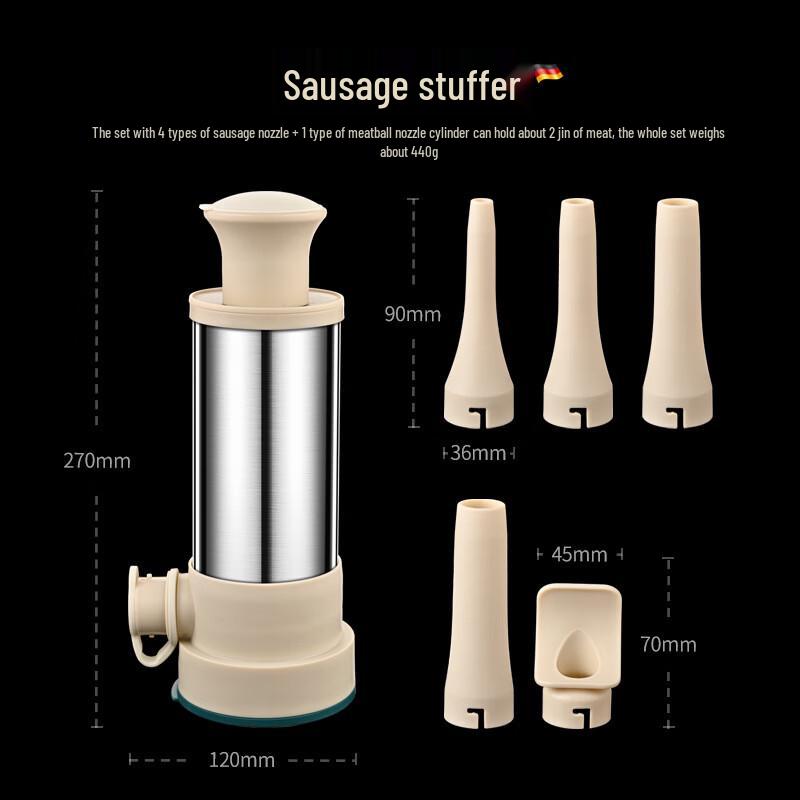 

ZISIZ Manual Home Sausage Stuffer