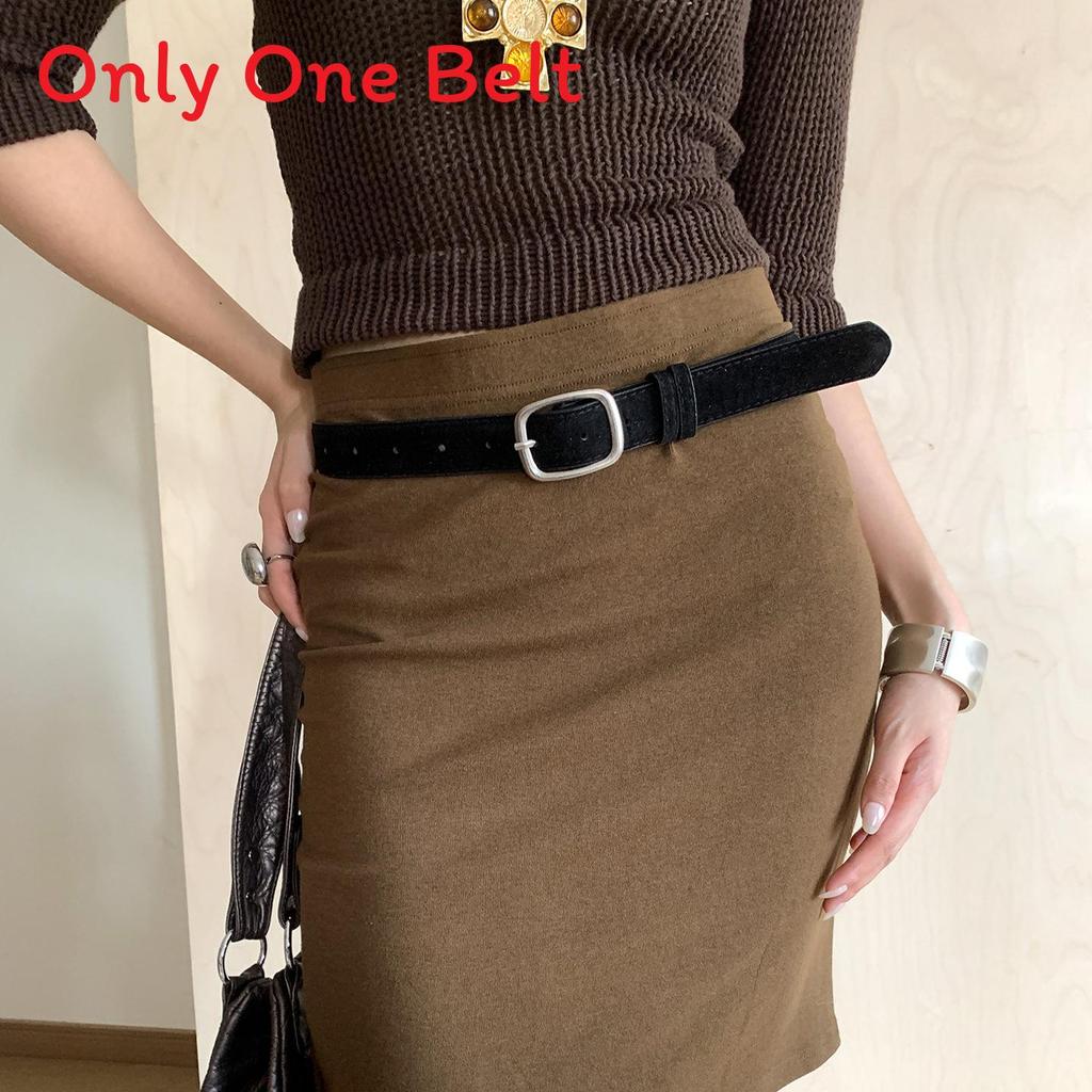 

Melard Style Pu Leather Womens Business Belt With Metal Buckle For Office Wear чорний