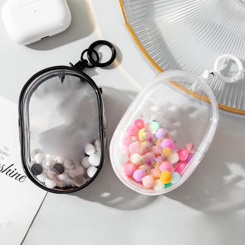 10Cm Plush Doll Out Bag Pvc Transparent Cotton Doll Transparent Display Pouch Clear Storage Case For Anime Cartoon Dolls