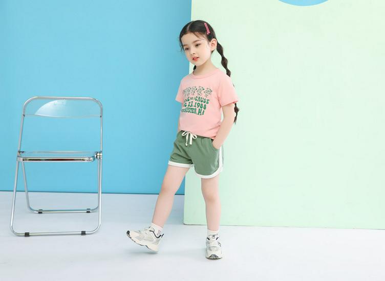 27home Kids' Summer Shorts: New Style Five-Point Pants for Girls