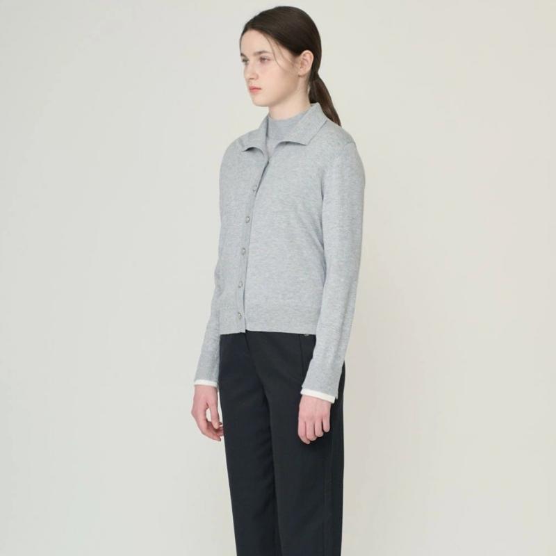 Bcbg Metal Collar Knit Cardigan B6m3g175