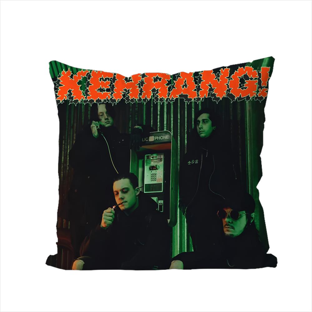 Band Bad OOmens Pillow Case For Car Sofa Decorative Home Doublesided Print Plush Square Throw Pillow Cushion Cover