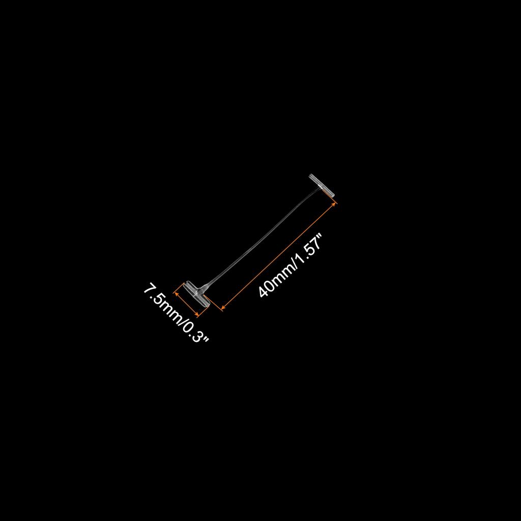 2000 Pcs Standard Tagging Fasteners,Plastic Regular,Standard Label Gun Price Tagging Barbs for Garment Price Tag Label