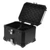 Motorbike Storage Box Top Box Tail Box Trunk Carrier Universal Black 45L Motorcycle  Aluminum Top Case Tail Box Luggage