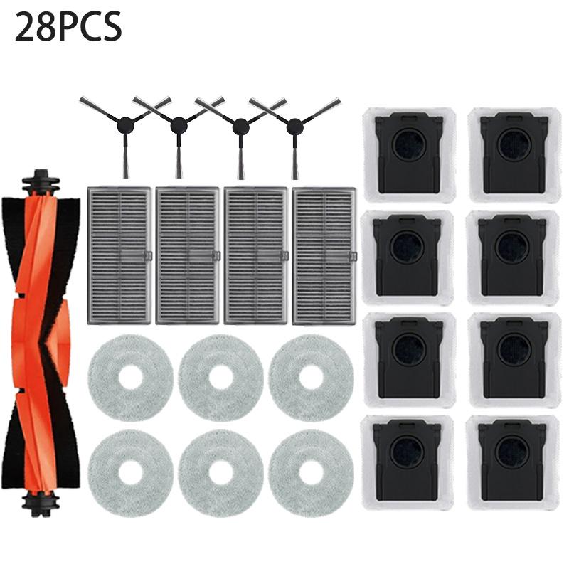 Für Dreame L10S Pro Ultra Heat, X30 Ultra, X30 Pro Plus Ersatzteile Zubehör Bürste Filter Mopptuch Staubbeutel