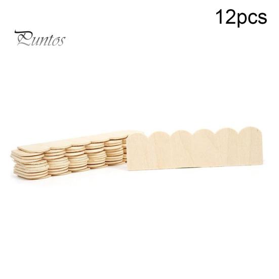 

12шт 1/12 кукольный дом деревянная черепица DIY миниатюрная комната живопись аксессуар