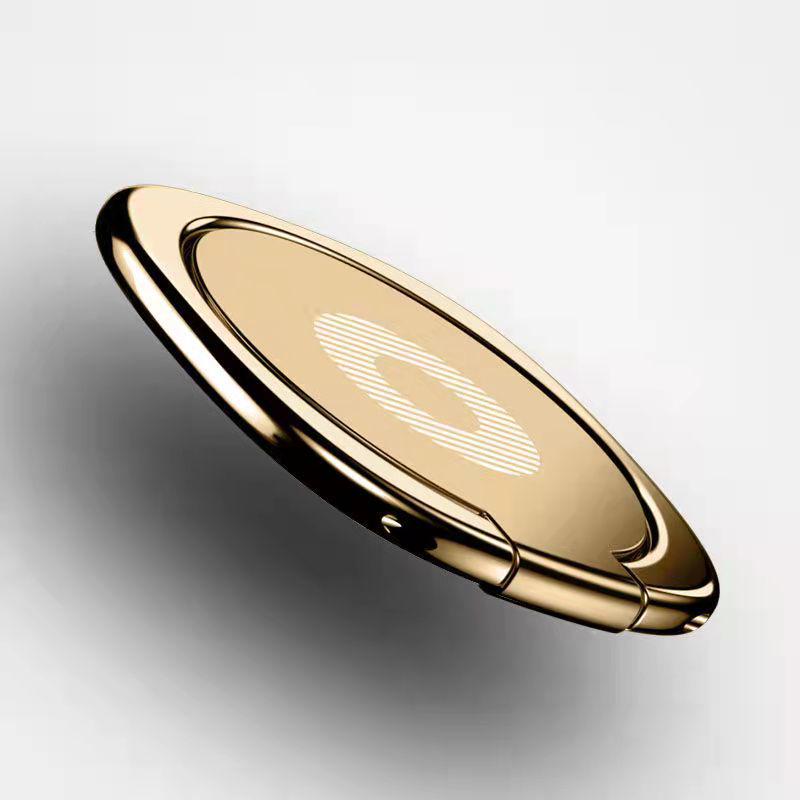 Ultra-thin Round Metal Phone Ring Holder - DIY Creative Gift Stand