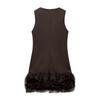 Womens Summer Dresses Loose U Neck Sleeveless Sundresses Dress With Pockets