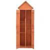 VidaXL Garden Shed 71 X 60 X 213 Cm Wood