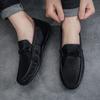 Doudou shoes men's shoes summer new British style fashion trend casual versatile men's shoes soft sole one pedal loafers