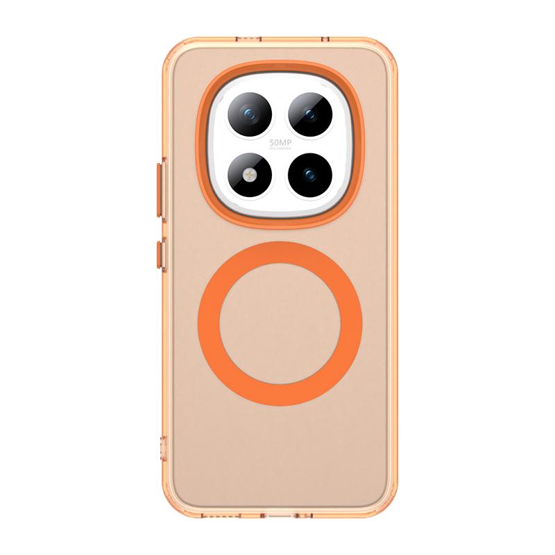 For Xiaomi Redmi Note 15 Note15 Pro Plus 5G Case Candy Colour Magnetic Clear Transparent PC Back+TPU Bumper Slim Cover