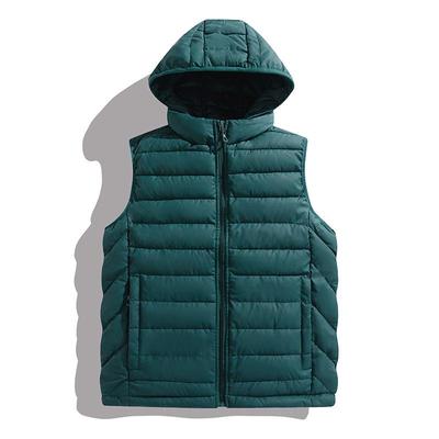 2025 Autumn/Winter Men's Lightweight Warm Sleeveless Cotton Vest - Trendy Fashion Style