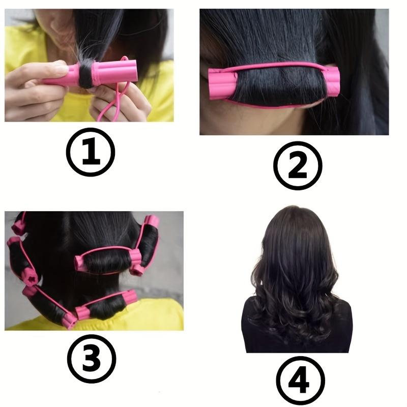 Sponge Curling Wand for Lazy Styling, Sleep-Friendly Big Wave Volumizer, Heat-Free Curling Tool That Doesn'T Damage Hair