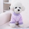 Pet Clothes Fruit Pattern Soft Cat Dog Clothes Four-legged Pyjamas Overalls Pet Supplies