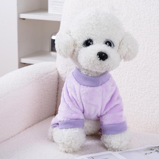 Pet Clothes Fruit Pattern Soft Cat Dog Clothes Four-legged Pyjamas Overalls Pet Supplies
