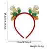 Unique Plush Antler Headband With Bells For Merry Christmas Celebrations And Gatherings