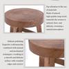 Wood Low Stools Small Bench Plant Stand Indoor Outdoor Er Pot Holder Shelf Modern for Entryway Garden Decoration