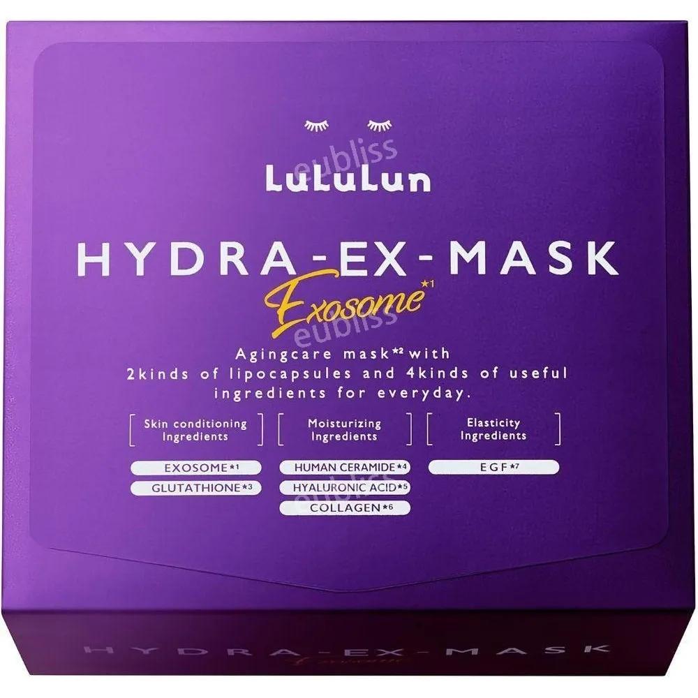 Lulu Mask Pack Lulurun Exosome Lulurun Hydra EX Mask Large Size 28 Packs