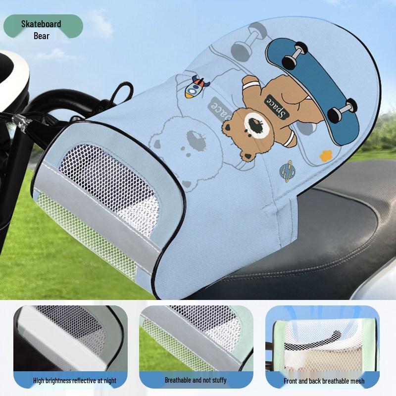 Summer 2025 UV Protection Windproof Electric Vehicle Gloves: Lightweight, Breathable, Waterproof Hand Protector.