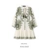 Kaslead New Arrival Women's Clothing Fashion Style Fashion Print Vacation Style Mini Dress 9878141