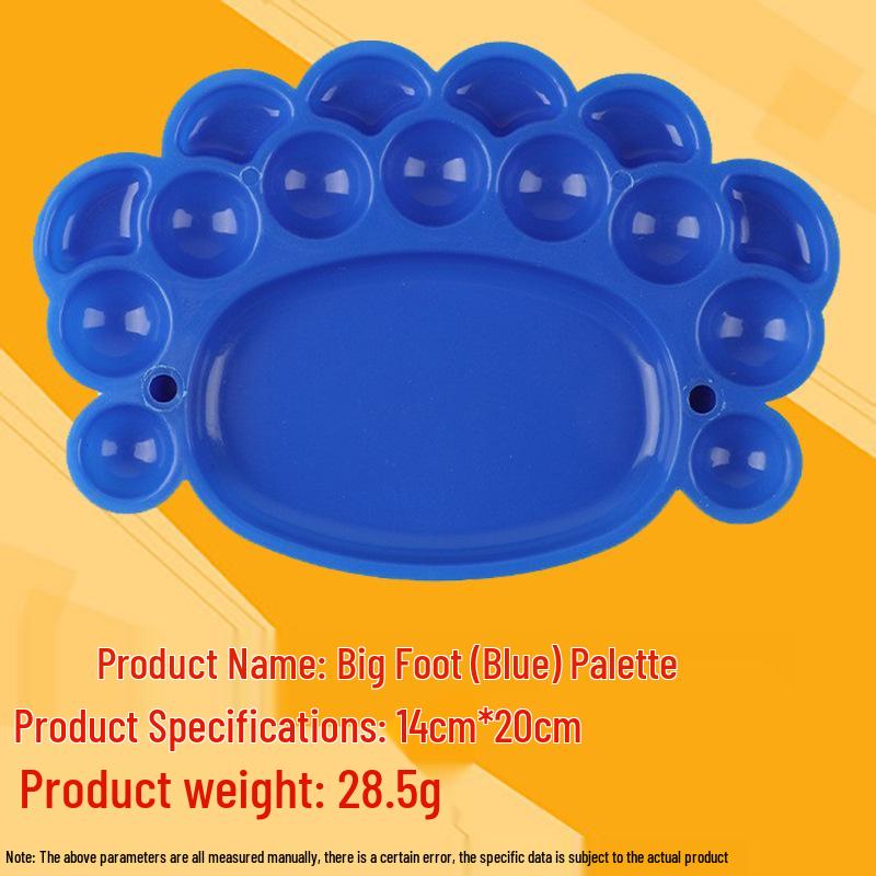 Children's Plastic Color Mixing Palette for Gouache Paints