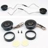 LEXOR Tweeters Tune-Up Tweeters Dome Embedded Bracket Left and Right Set of 2 Stereo Audio