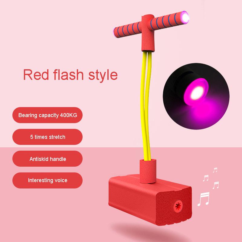 Jucării de Exterior Mingie Elastică cu Mâner Pompă Platformă de Echilibru Mingie Elastică Pogo pentru Copii Loc de Joacă Competiție Sportivă Jucărie