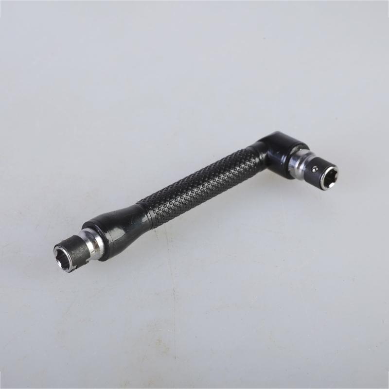 L-förmiger Doppelkopfschraubendreher Legierter Stahl für Möbelmontage und Elektronikwartung